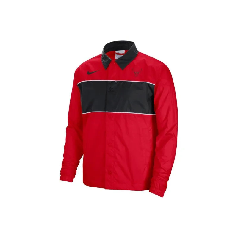 Nike Nba Toronto Raptors Courtside Full Snap Lightweight Loose Fit Jacket-0