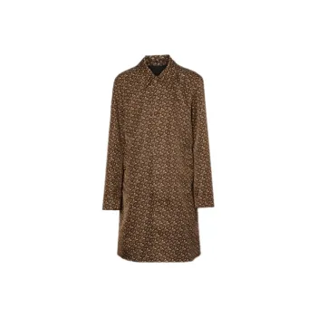 Burberry Trench Coat Men's Saddle Brown