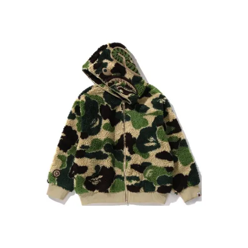 A BATHING APE Abc Camo Boa Shark Relaxed Fit Full Zip Hoodie