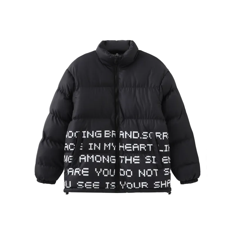 NOOING Puffer Jacket Unisex Black-0