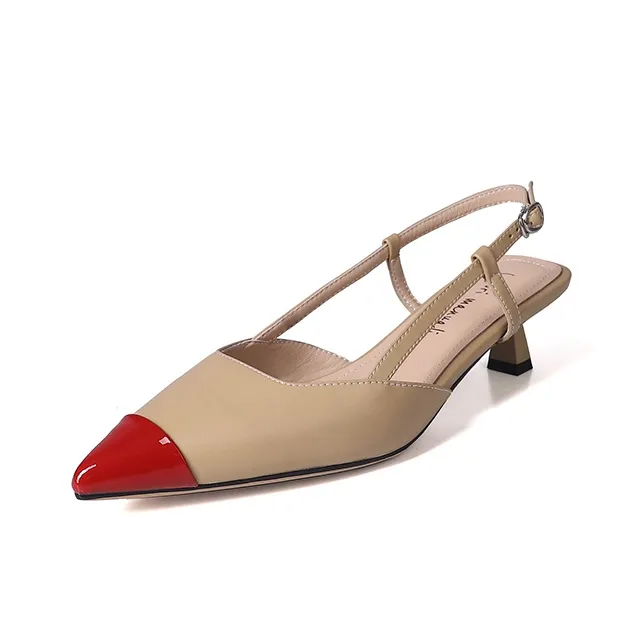 QUICHESHOES Slim Heel High Heels Women's-4
