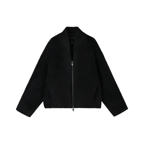 COMMON VALUE 'Zen Pāra' Jackets Coats Men's Jet Black