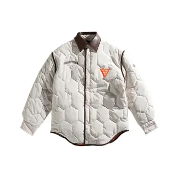 Monster Guardians Puffer Jacket Men's Beige