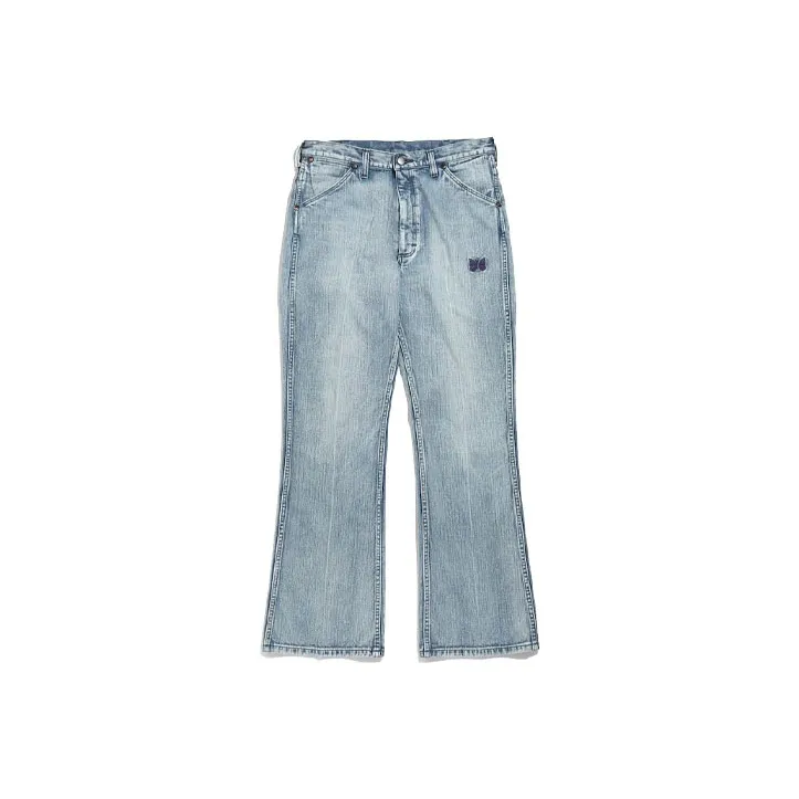 Needles Jeans Unisex Denim Blue-0