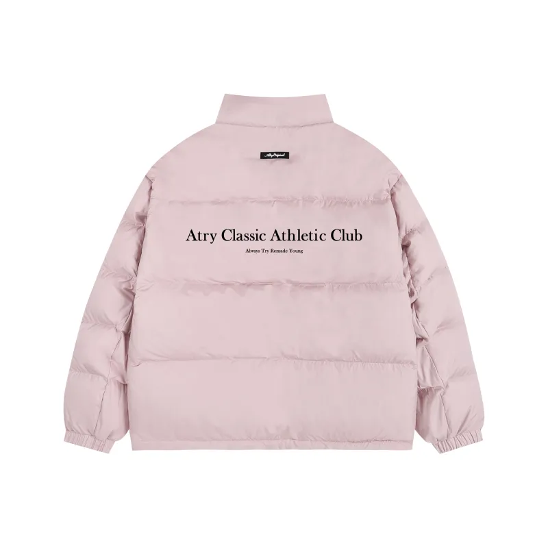 Atry Alphabet Slogan Series Down Jacket Unisex-12