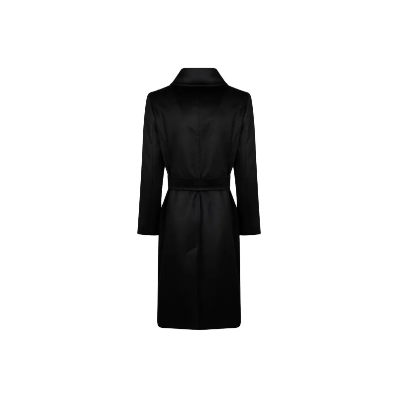 MaxMara Studio Trench Coat Women's Black-1