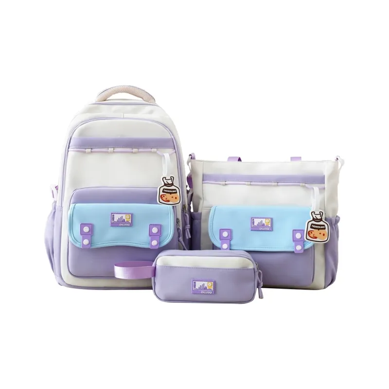 OUZIHUANG Nylon Combo Set Medium Size Unisex Multicolor-16