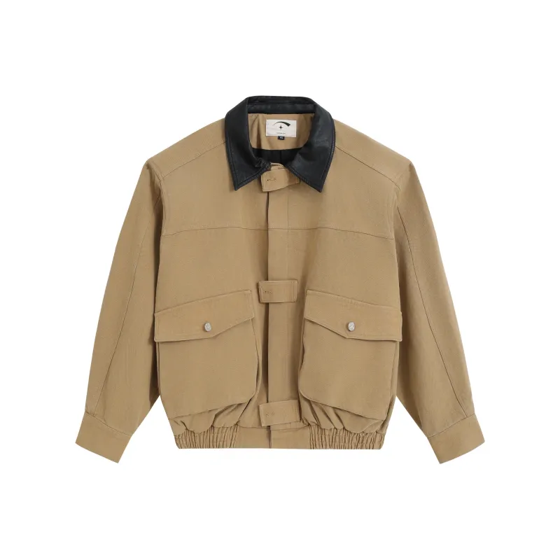 ANTERIORLOVED Jackets & Coats Unisex Khaki-2