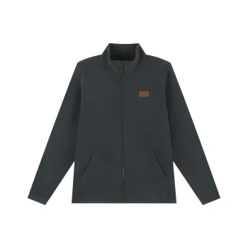 361° Wujie Velvet feel Coat Unisex Tranquil Gray