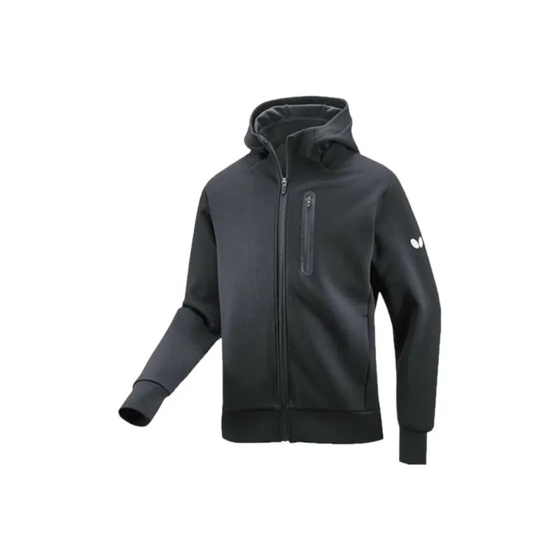 Butterfly Jackets Coats Unisex Black-0