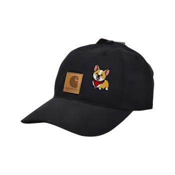 Carhartt Cotton Baseball Caps Unisex Black