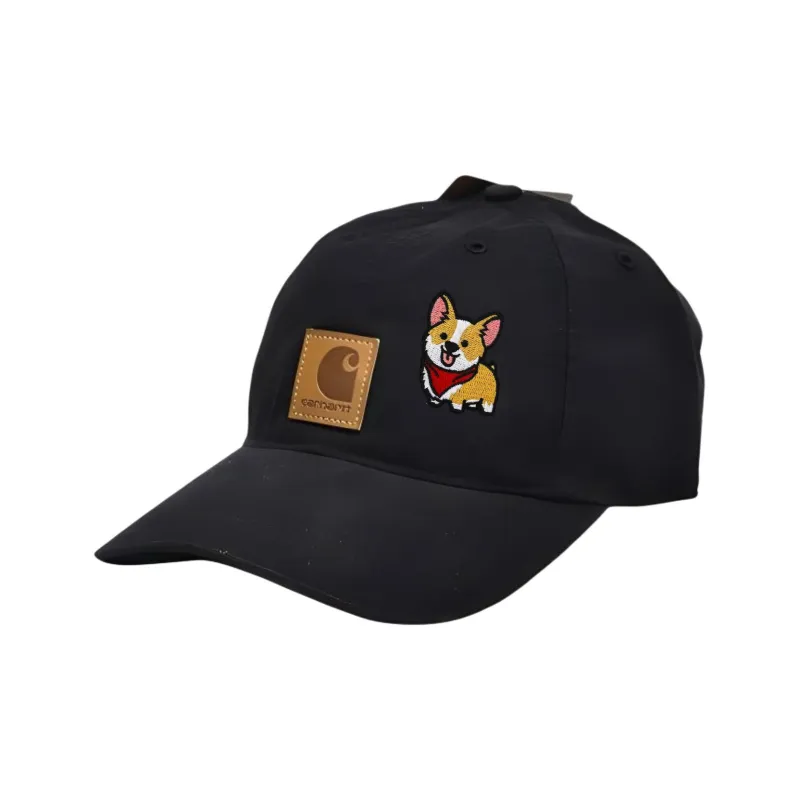 Carhartt Cotton Baseball Caps Unisex Black-0