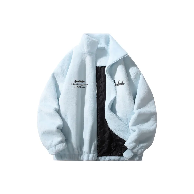 JINBEILE Velvet feel Coat Unisex-9