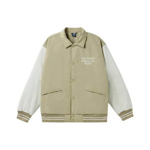 New Balance Baseball Jacket Men's Khaki