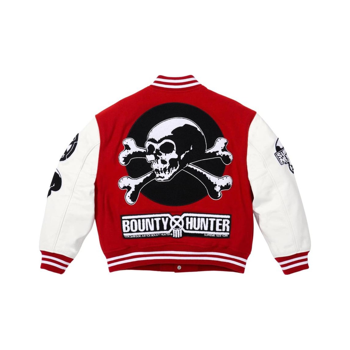 Supreme X Wtaps Varsity Jacket Black M - POIZON