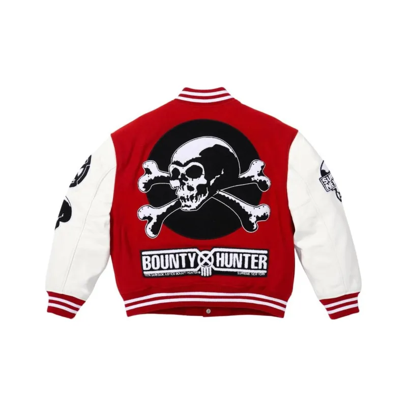 Supreme Bounty Hunter Varsity Jacket-2