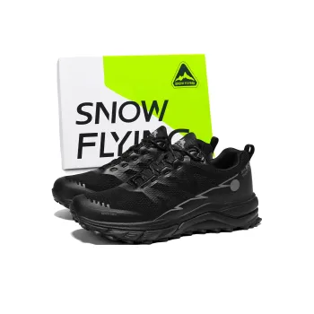 SNOW FLYING Wilderness Series Mountaineering Hiking Shoes Unisex Black Warrior
