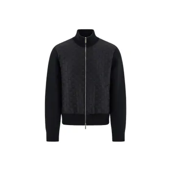 Ferragamo Knitted Bomber Jacket