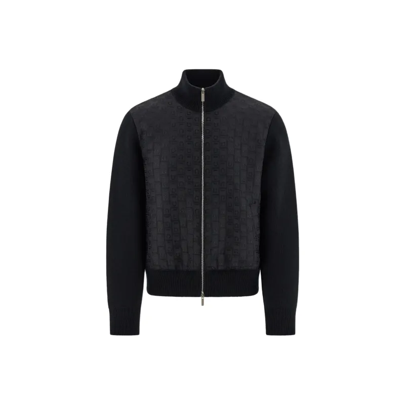 Ferragamo Knitted Bomber Jacket-0
