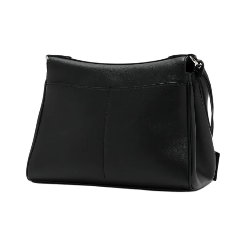 Balenciaga Calfskin Shoulder Bag Men's Black-1