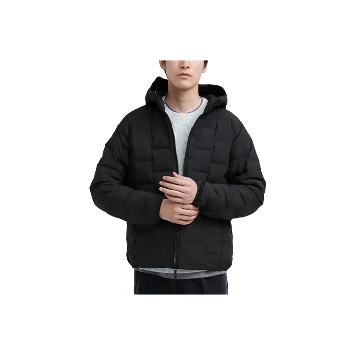 UNIQLO Puffer Jacket Unisex Space Black-0