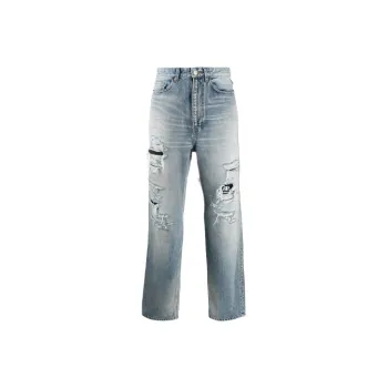 Balenciaga Jeans Men Blue