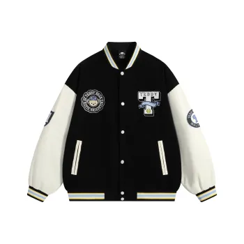 Teddy Bear Collection TEDDY College Series Baseball Jacket Coat Unisex