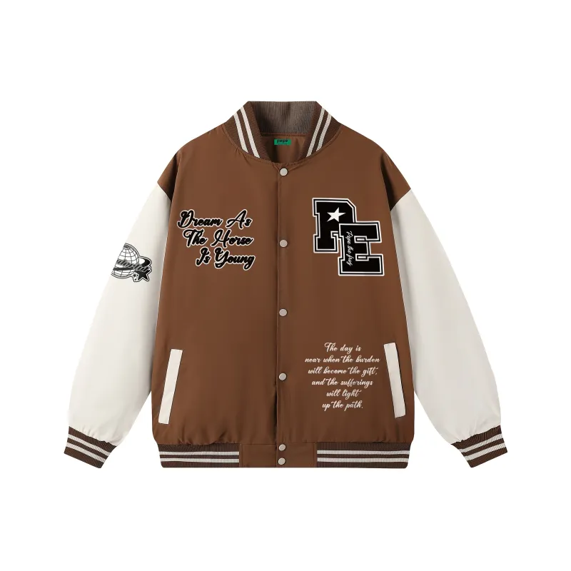 Pepe The Frog Baseball Jacket Unisex-10