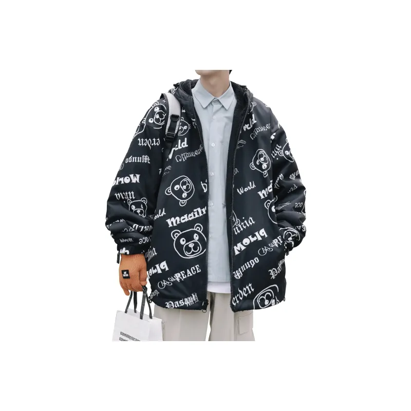 Ang2 Stu Velvet feel Coat Unisex-1