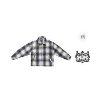 REMEDY Jackets Coats Unisex Blue Yellow Plaid