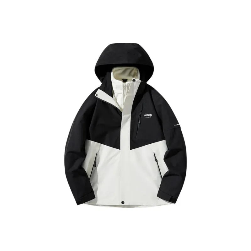 JEEP SPIRIT Windproof, Water Repellent, And Rainproof Windbreaker Jacket Unisex-10