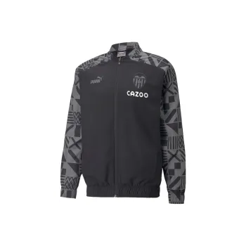 PUMA Blouson D’avant-match De Football Valencia CF Homme Jacket Men's Black