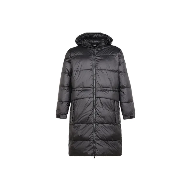 EMPORIO ARMANI Parka Coats Men Black-0