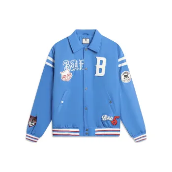 LiNing x MISTER CARTOON Collaboration Jacket Men's Deep Luminous Blue
