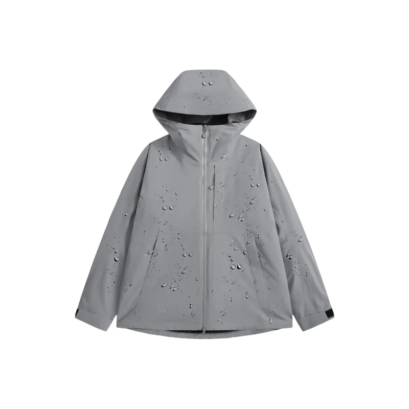 JUNGLE PANDA Water Resistant Windproof Breathable Wear Resistant Warm Windbreaker Jacket Unisex-21