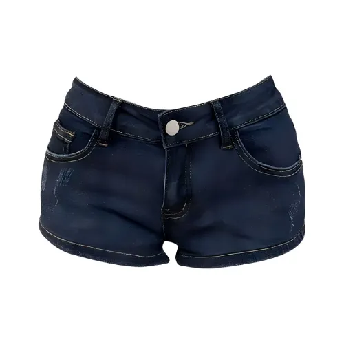 Honey Denim Shorts Women's Dark Blue