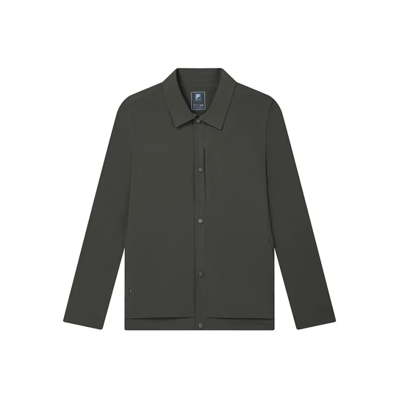 FILA Jacket Men's Densely Spotted Gray-0