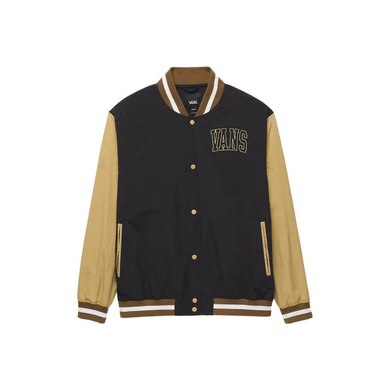 Vans Athletic Prep Bomber Jacket Jackets Coats Men's Black-0