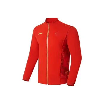 LiNing Table Tennis Series Jacket Men's Flame Red