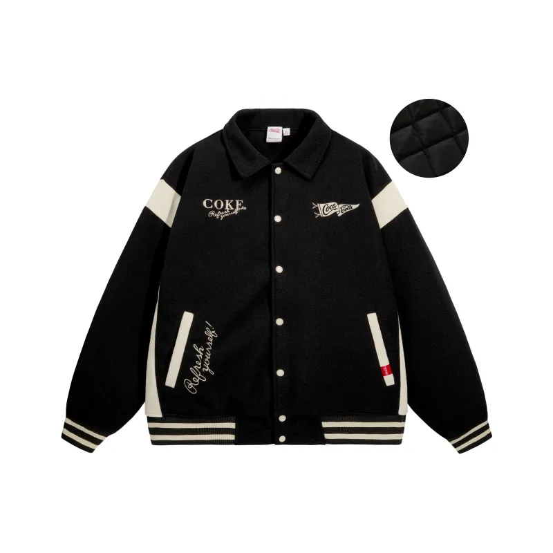 Coca Cola Baseball Jacket Unisex-5