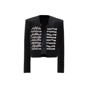 BALMAIN Spencer Velvet Jacket