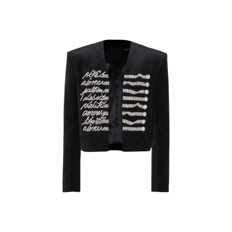 BALMAIN Spencer Velvet Jacket-0