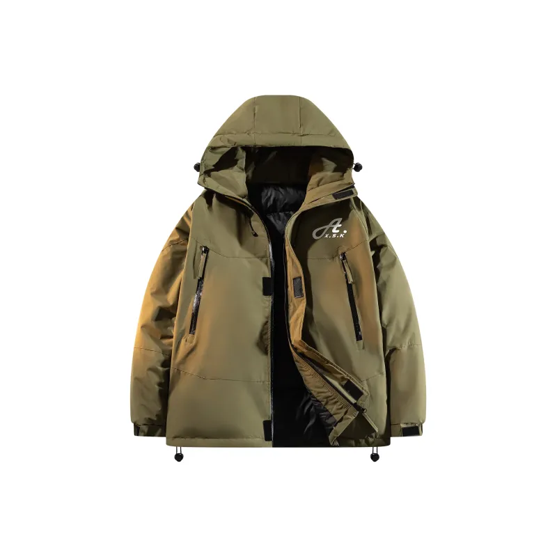 A.X.S.K Puffer Jackets Unisex-29