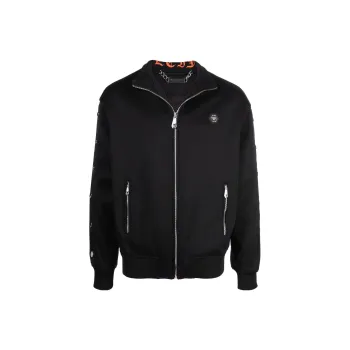 PHILIPP PLEIN Skull Strass Track Jacket