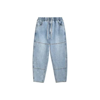JRs Tapered Pants Jeans Unisex Light Blue
