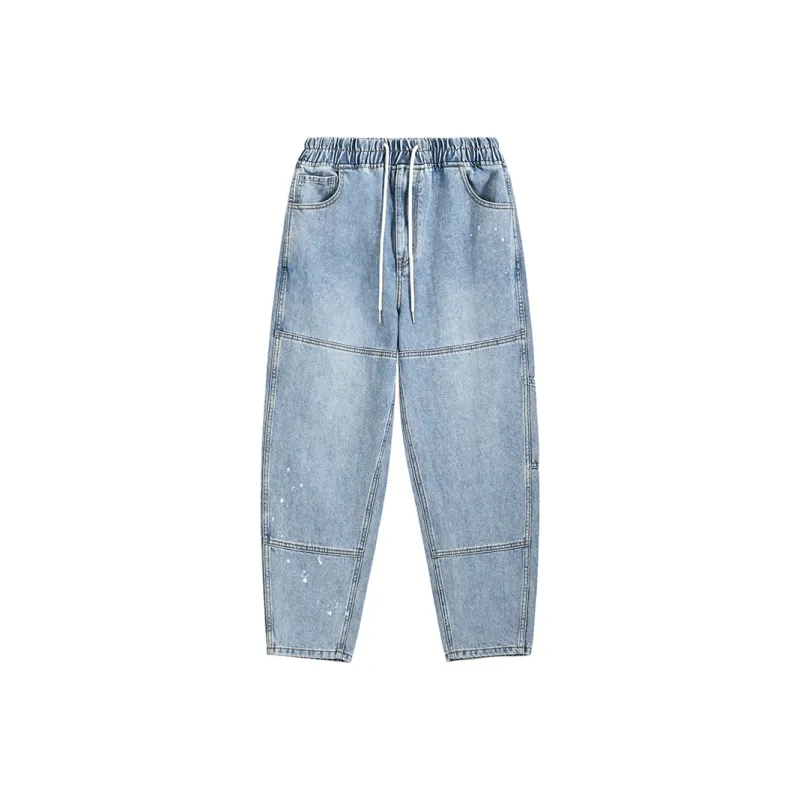 JRs Tapered Pants Jeans Unisex Light Blue-0