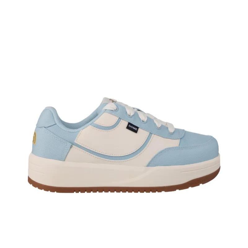 THE NORTH FACE Dome Anti Slip Wear Resistant Low Top Skateboard Shoes Women's Blue-1