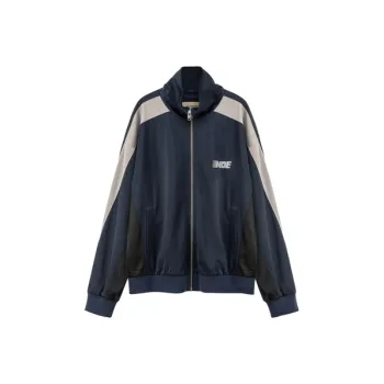 NO ONE ELSE Baseball Jacket Unisex Navy Blue