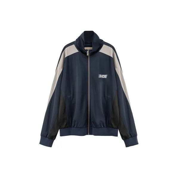 NO ONE ELSE Baseball Jacket Unisex Navy Blue-0