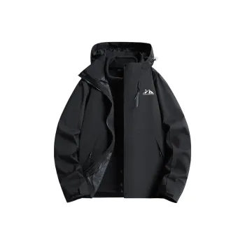 ROBINHOOD Windproof Breathable Water Repellent Cold Resistant Rainproof Windbreaker Jacket Unisex